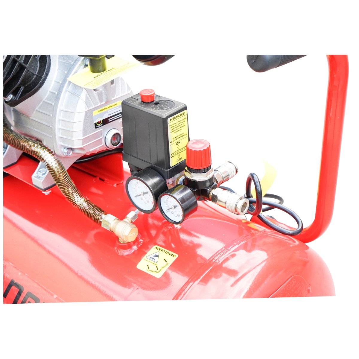 Compresor aer volum 100L putere 2.2kW/3CP presiune maxima 8 Bar, volum aer aspirat 316L Breckner Germany